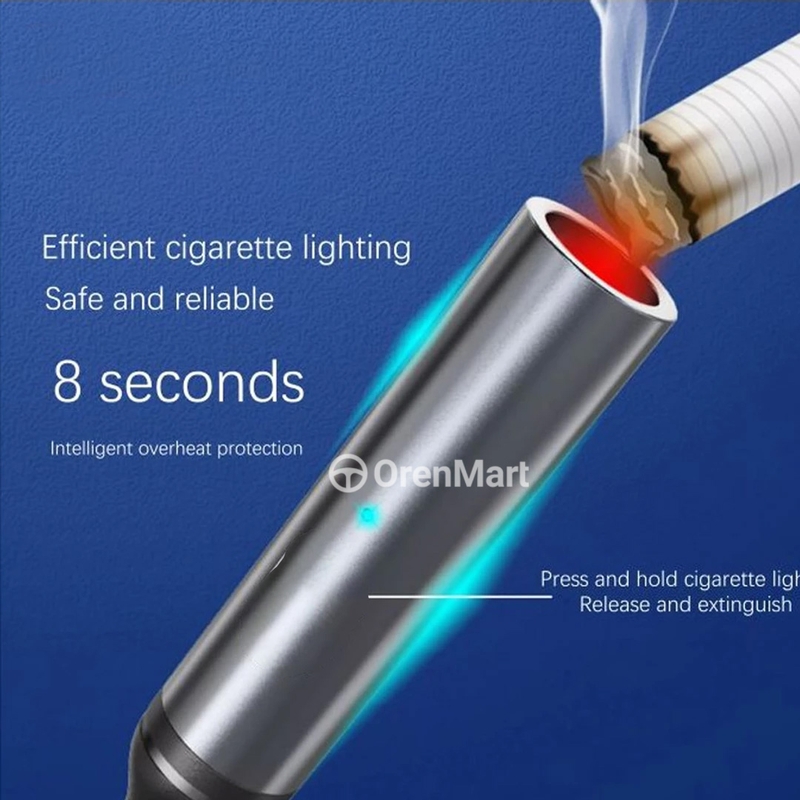 Car Electric Cigarette Lighter with Cable  Light Your Cigarette Anytime