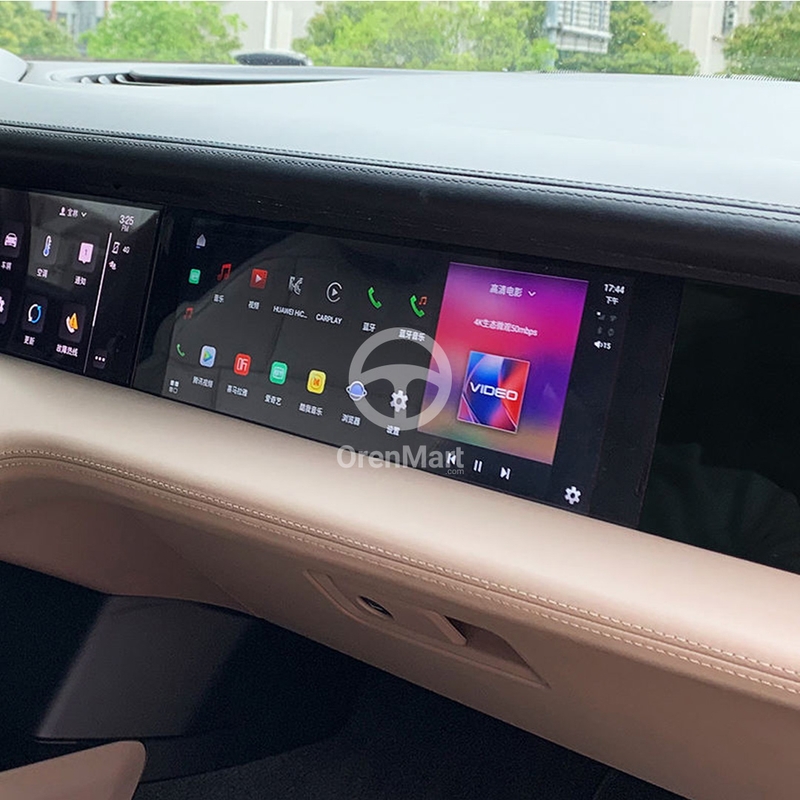 Dual Screen Smart Car Display with Android Multimedia and CarPlay ...