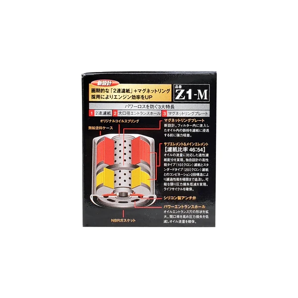 PIAA Magnet Oil Filter Z1M For Toyota view 4