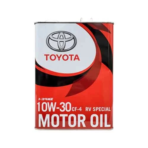 TOYOTA GENUINE ENGINE OIL CF-4 10W-30 RV SPECIAL FOR DIESEL 4L