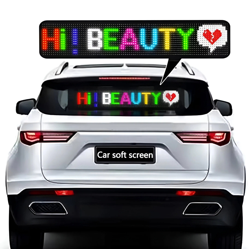LED Matrix Panel for Car | Smart App Controlled LED Display
