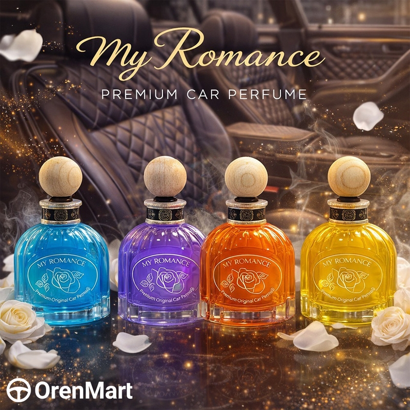 My Romance Luxury Car Air Freshener – Alcohol-Free, Long-Lasting Korean Essential Oil Fragrance for Cars