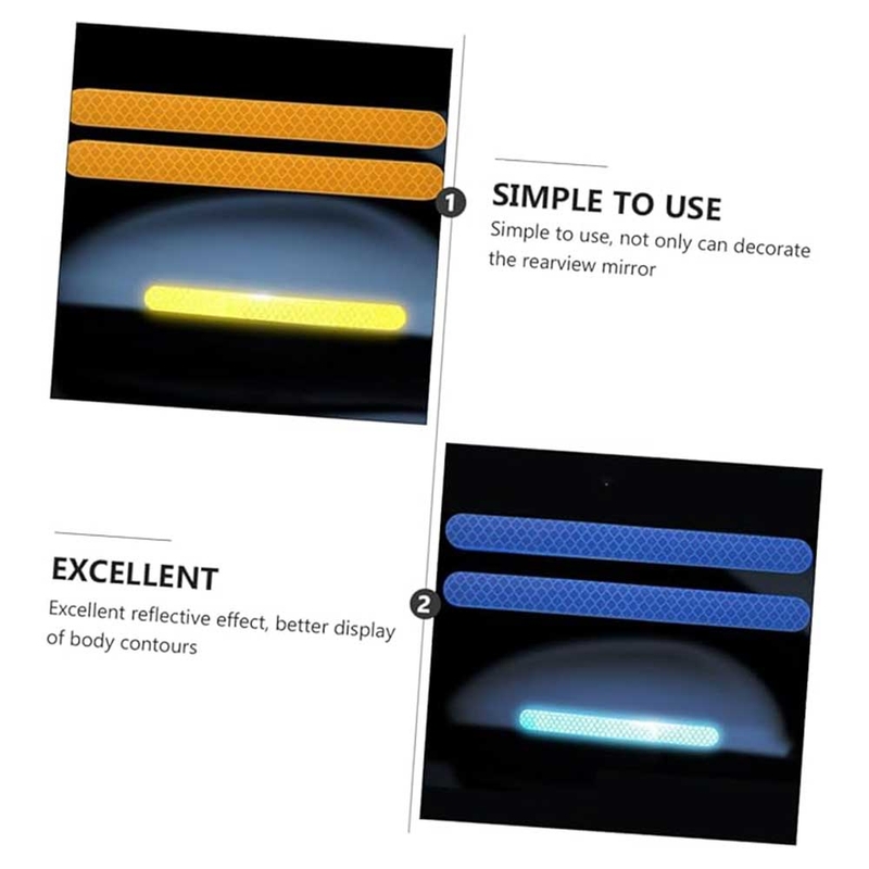 Warning Mirror Sticker Car Mirror Reflective Sticker | Car Waring Sticker 2 Piece - Ultimate ...