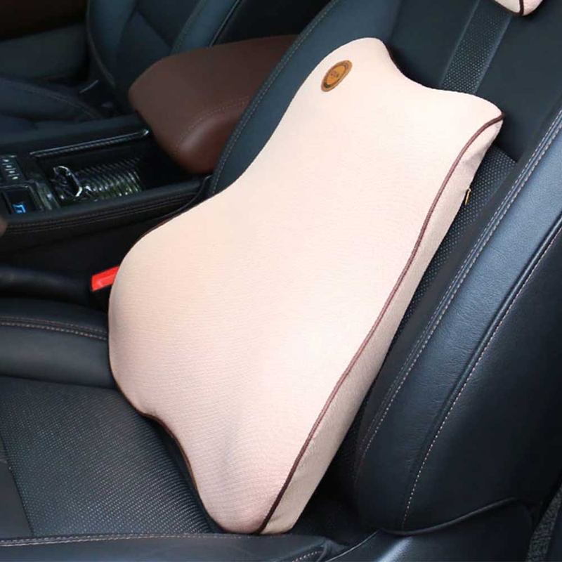 Car Back and Neck Support Pillow Back Support Memory Foam – Ultimate  Driving Comfort