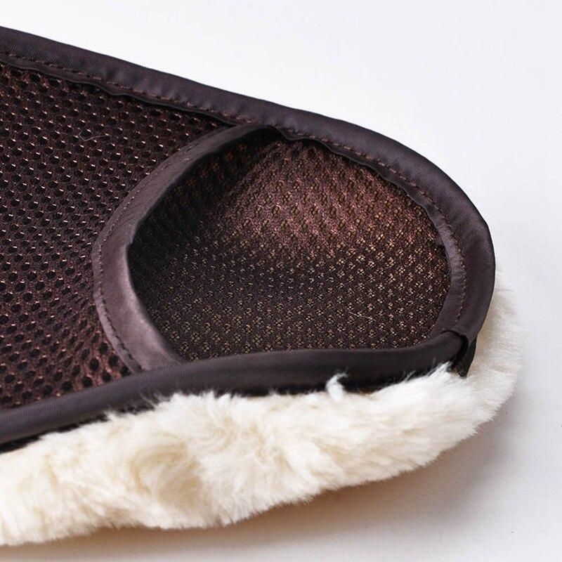 Wool Car Wash Gloves, Microfiber Wool Soft Automotive Car Washing Cleaning Glove Bear Claw Scratch Free 2ps view 4