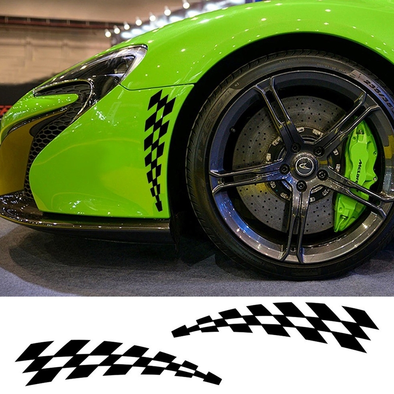 Stylish Car Racing Sticker Gives a Different Look on Your Car