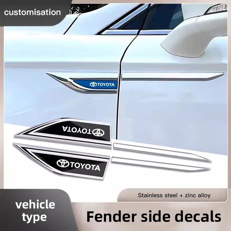 Metal Car Side Badge Sticker – Stylish Car Exterior Upgrade
