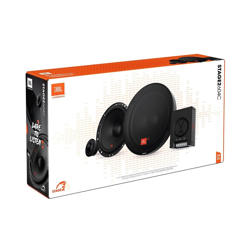 JBL Stage 2 604C Car Speaker - 270W 6.5'' Best Speaker for Car