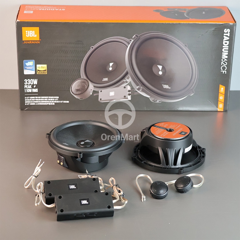 JBL Stadium 62CF Car Audio Speaker – Premium 6.5” 2-Way Component