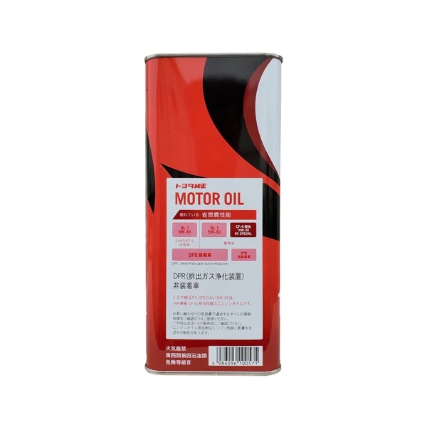 TOYOTA GENUINE ENGINE OIL CF-4 10W-30 RV SPECIAL FOR DIESEL 4L