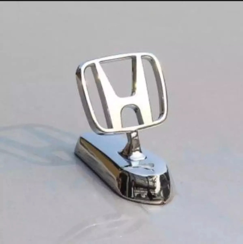 Honda bonnet logo Mini Honda Car metal logo front Hood Emblem view 3