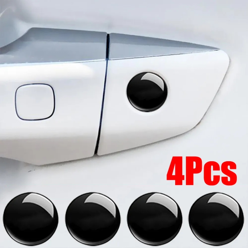 Auto Sticker Locko Car Door Keyhole Sticker - Auto Lock Protection Sticker (4 Pcs)