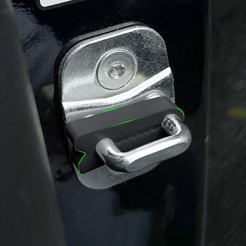 Universal Car Door Lock Shock Absorber Pad – Silicone Noise Reduction ...