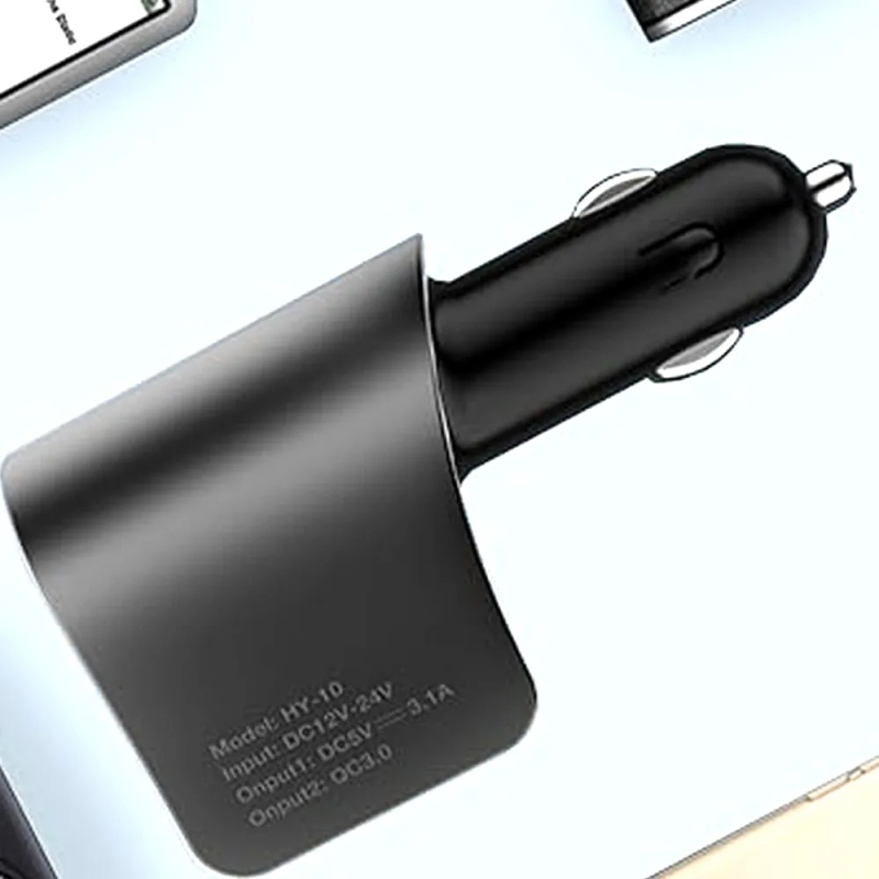 High Quality Car Charger 3 USB And 1 Chocket
