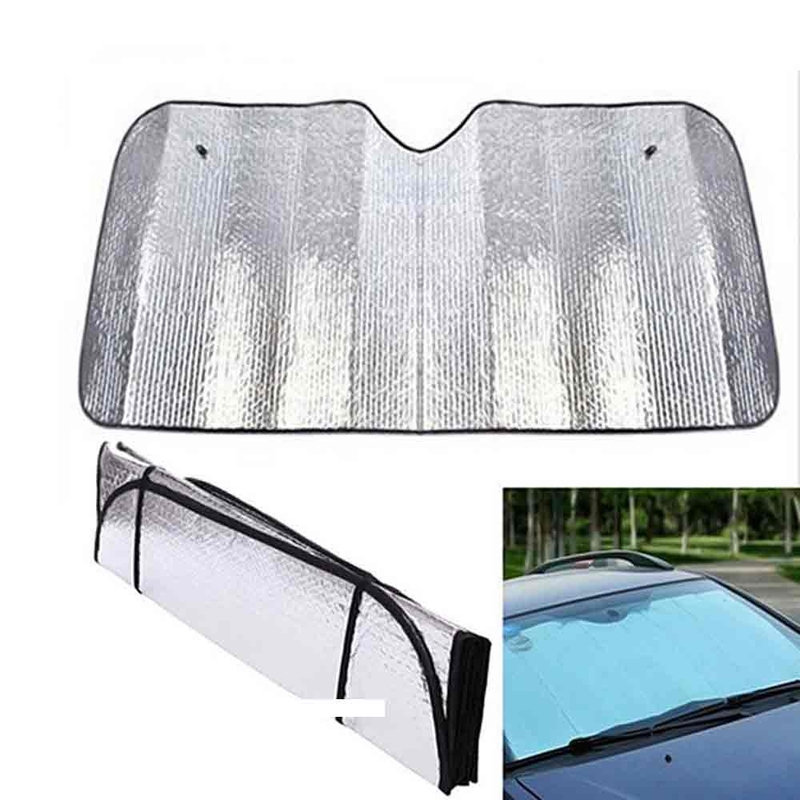 Car Windshield Sunshade Foldable Reflective Sun Visor view 3