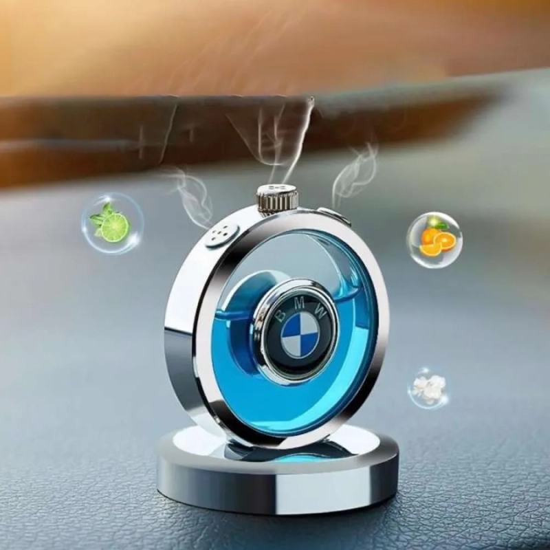 Car Dashboard Air Freshener with Car Brand Logo – Stylish Car Perfume for  Cars Lovers