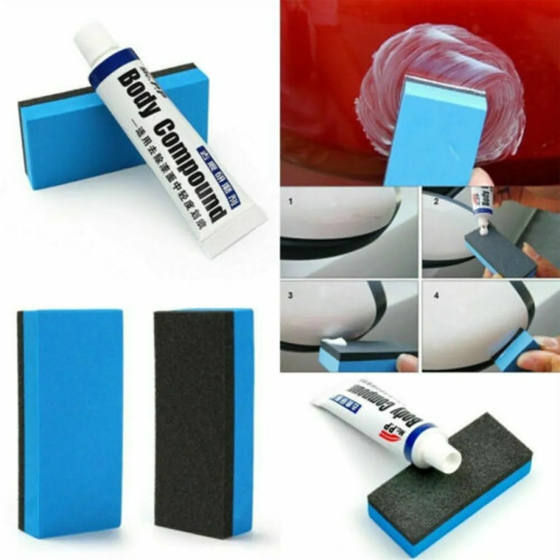 Car Body Compound Scratch Remover - Scratch Repair Polishing Wax Kit ...